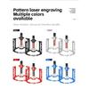 WEST BIKING Bicycle Ultralight Pedals 3 Bearings MTB 7075 Aluminum Alloy Flat Pedals Road Bike Non-Slip Colorful Cycling Pedals