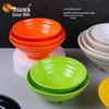 Wuhe 8-inch Melamine Threaded Soup Bowl