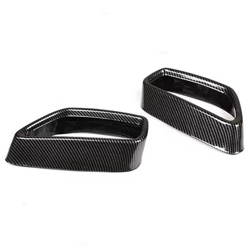ABLZ-For BMW 5 6 Series GT G30 G38 G32 2018 Stainless Steel Tail Muffler Exhaust Pipe Output Car Cover Trim