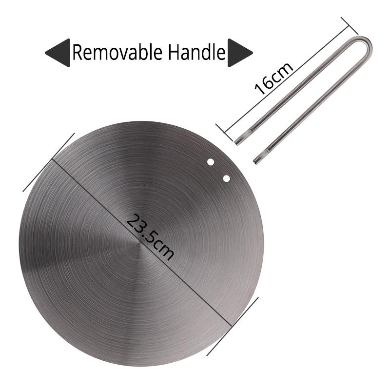 Stainless Steel Gas and Electric Stovetop Heat Diffuser Ring Plate