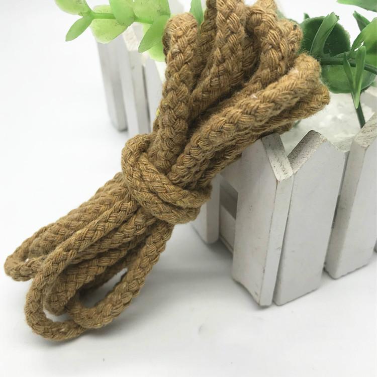 5meter 5mm/7mm Cotton Rope Craft Decorative Twisted Cord Rope For Handmade Decoration DIY Lanyard Thread Cord