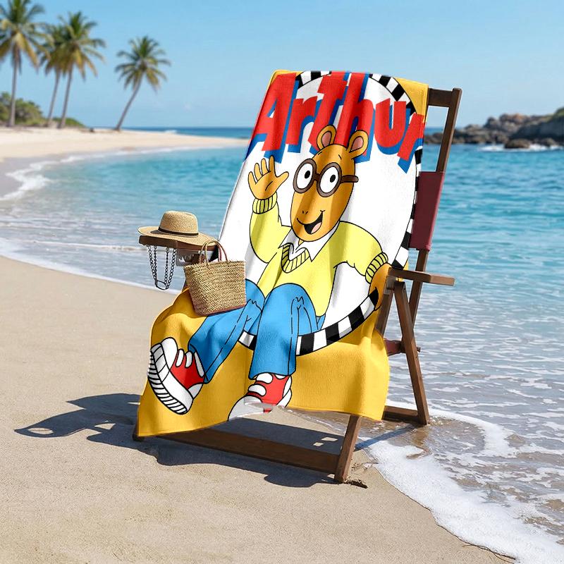 Arthur Fashion Beach Towel: Ideal for Summer Adventures Soft, absorbent and quick drying suitable for swimming and bathing