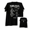 2026 Nirvana Band Унисекс и Женская Футболка с Коротким Рукавом Винтажный Колледжный Стиль Американские Граффити Хай-стрит Поло
