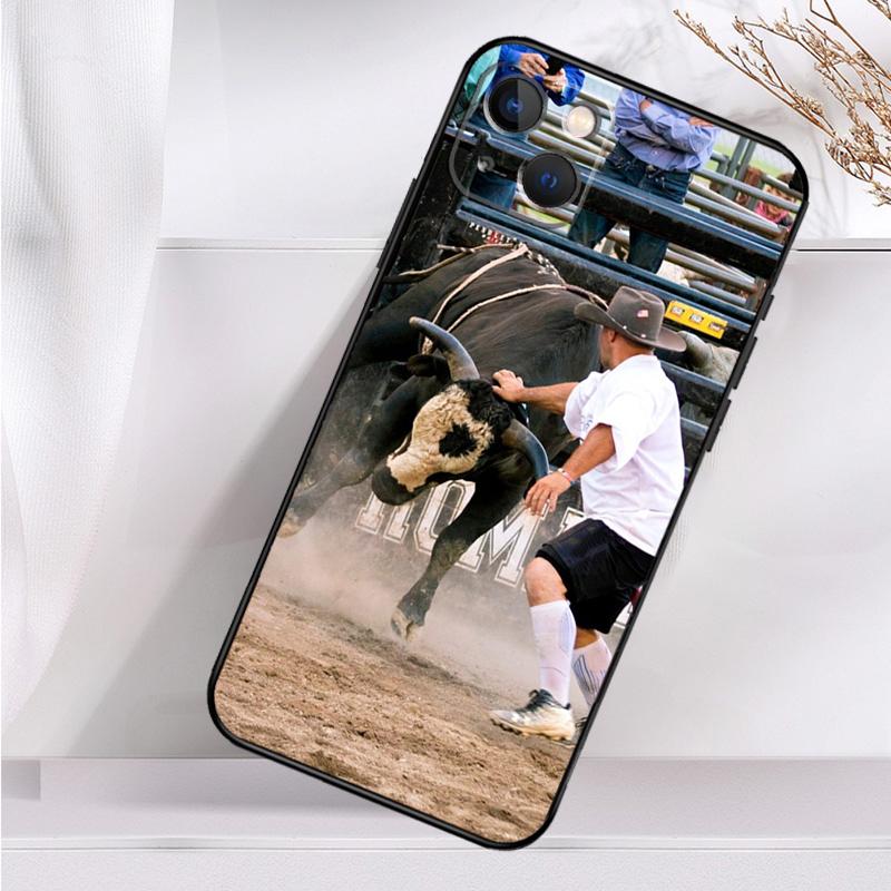 Bullfight Bull Fighter Case For iPhone 14 16 15 Pro Max 11 12 13 Mini 7 8 Plus X XR XS MAX Soft Shockproof Cover