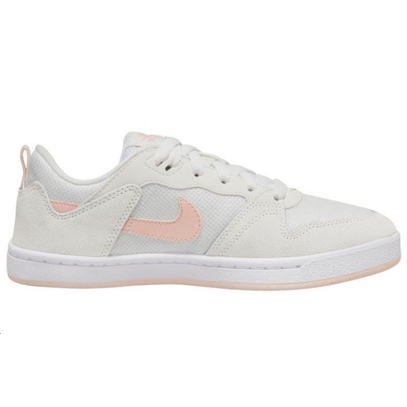 Nike Женские кеды для скейтборда Sb Alleyoop 'Creamwhite Pink' CQ0369-101