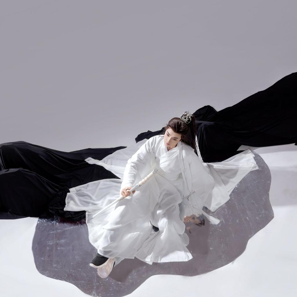 Костюм для пары в китайском стиле Ханьфу с перекрестным воротником в стиле династий Вэй и Цзинь