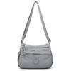 Women's Multi-Layer Crossbody Bag Lightweight Shoulder Bag Middle-Aged and Elderly Mother Bag