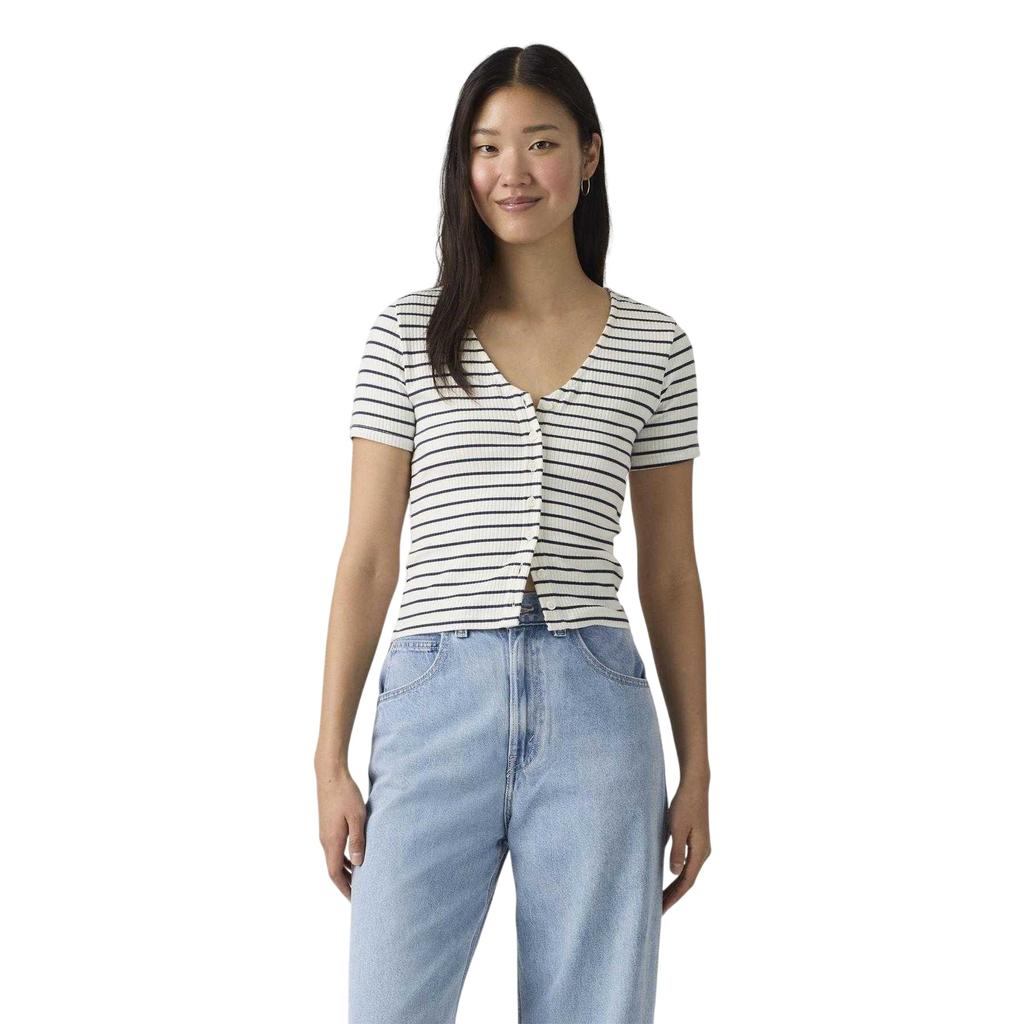Levis Женская полосатая футболка