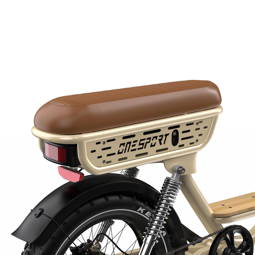 ONESPORT W77 20'' Electric Bike 48V18AH Battery 500W Motor 45KM/H Top Speed Hydraulic Brakes Commuter Electric Bicycles