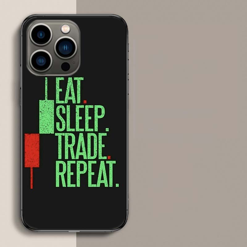 Чехол для телефона Day Trader Trader Trading для Apple Iphone 16E 16 17 Pro Max Air 15 Pro 14 Plus 12 13 Mini Чехол Милые Fundas