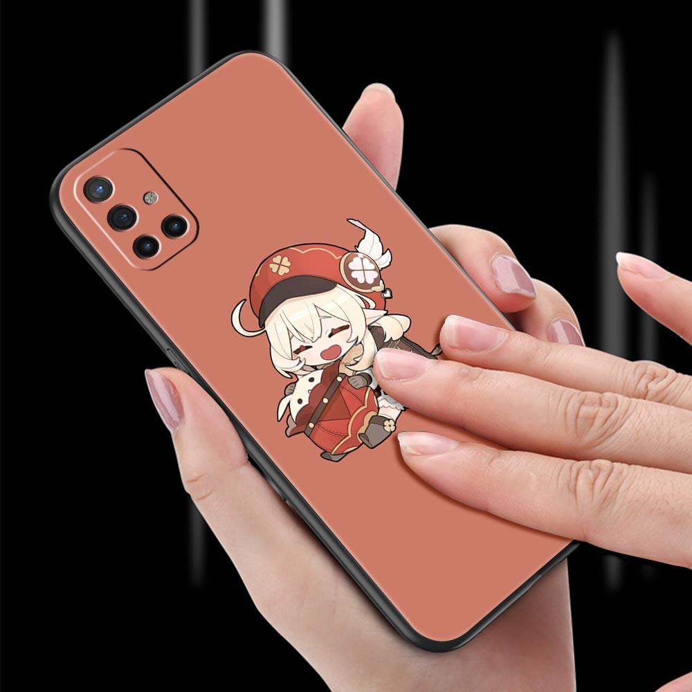 Милый чехол Genshin Impact для OnePlus 10 Pro 9 8T 8 Nord N10 7 7T 9R для 1+ Nord 2T CE 2 N100 N200 Z 5G мягкий черный чехол