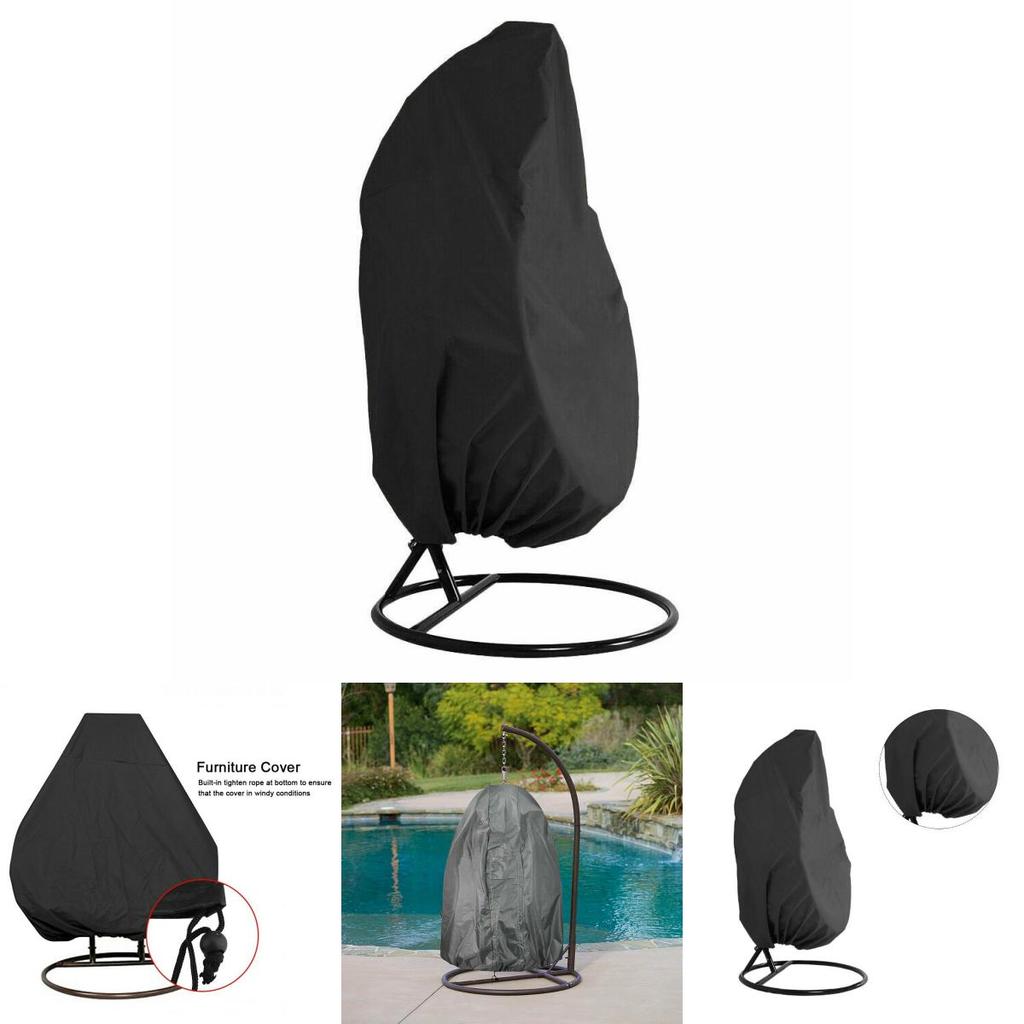 Сверхпрочный Водонепроницаемый Чехол из Ротанга для Подвесного Кресла-Яйца для Садовой Мебели