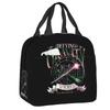 Custom Wickeds Musical Movie Insulated Lunch Bags for Camping Travel Waterproof Cooler Thermal Bento Box Women Kids