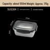 ChuFangAn 304 Stainless Steel Food Storage Container