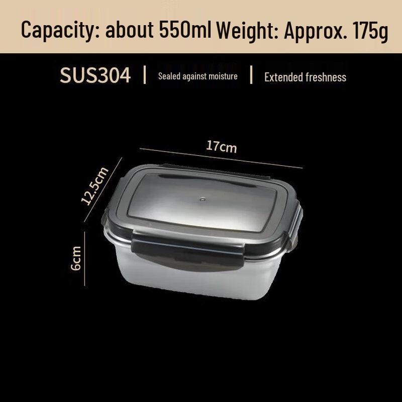 ChuFangAn 304 Stainless Steel Food Storage Container