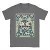 Мужская футболка Cuphead Игральная карта Винтаж 100% Хлопок Футболки с коротким рукавом Футболка Круглый вырез Одежда 6XL