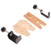 1Set Bench Pin Clamp V-Slot Fixing Clip For Workbench Wooden Adjustable Jewelry Clamp Tool