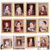Scene Model Retro Frame Dolls Accessories Miniature Pictures Dollhouse Oil Painting Wall Mural