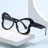 Очки с защитой от синего света, очки формы бабочки, женские мужские очки с художественным чувством, блокирующие синий свет, компьютерные очки для мужчин и женщин