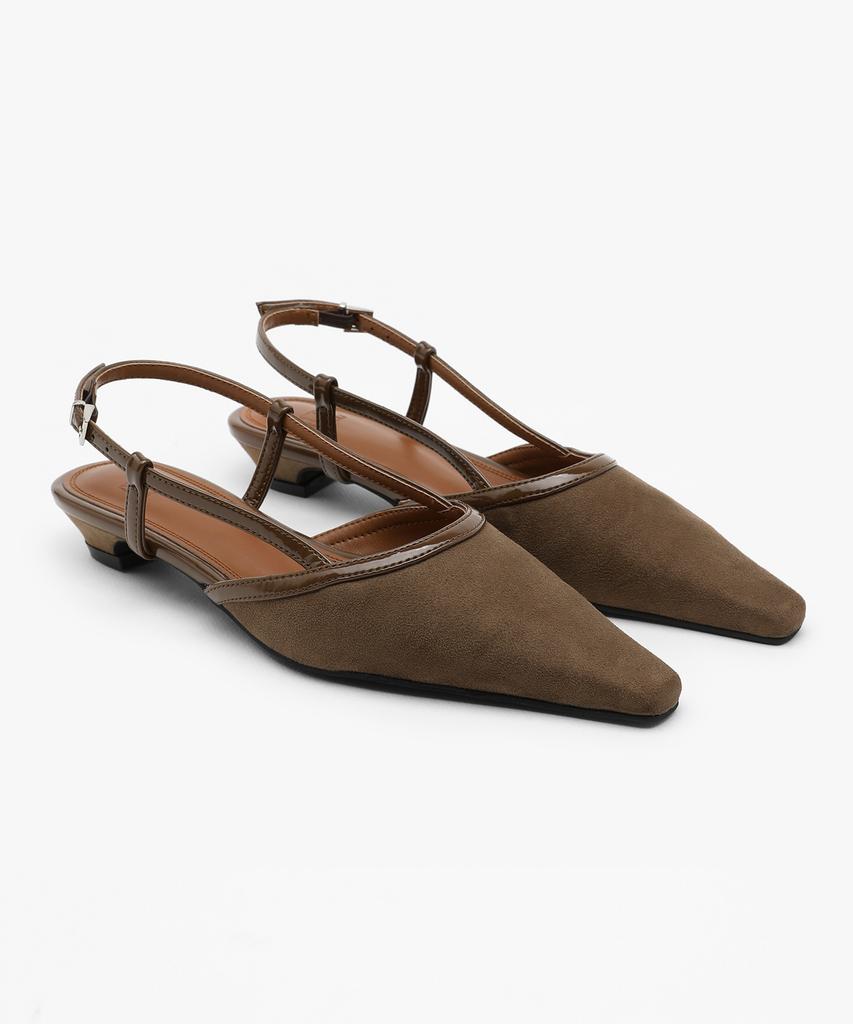 Эспадрильи-слингбэки Epure Soho из замши (2Colors)