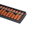 7/9/11/13/15/17 Digit Rods Standard Abacus Brown Bead Calculator Counting Tool Mathematics Beginners Caculating Toys