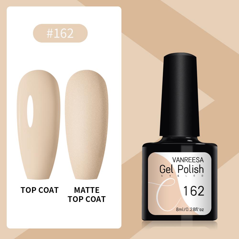 VANREESA Набор гелей для ногтей 111 цветов Гель-лак для ногтей Soak Off Базовое покрытие Верхнее покрытие Маникюр для ногтей УФ-светодиодный полуперманентный лак Стойкий гель для дизайна ногтей