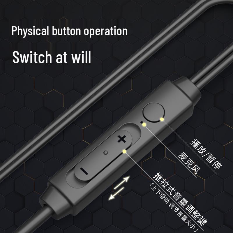 Проводные металлические наушники-вкладыши A4 с микрофоном и мощными басами