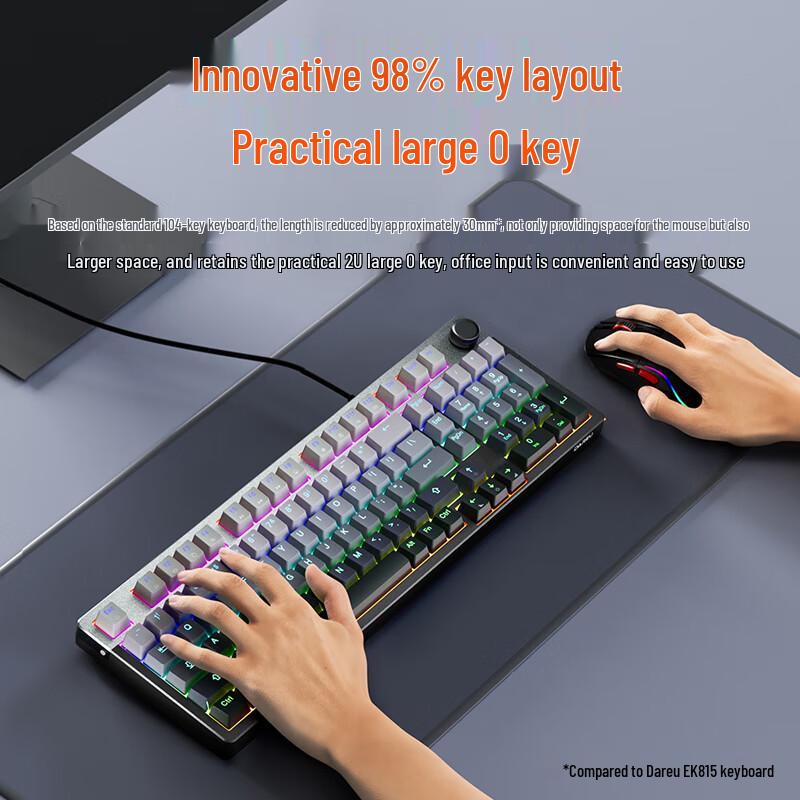 Dareu EK815PRO 100-Key Wired Mechanical Gaming Keyboard