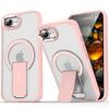 For iPhone 16e Case Compatible with MagSafe PC + TPU Phone Cover with Kickstand