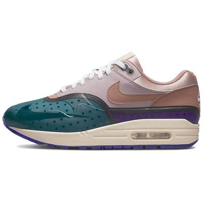 Женские кроссовки Air Max 1 Premium Mini Symbols разноцветные сливово-туманные Fossil-Rose DV2301-501