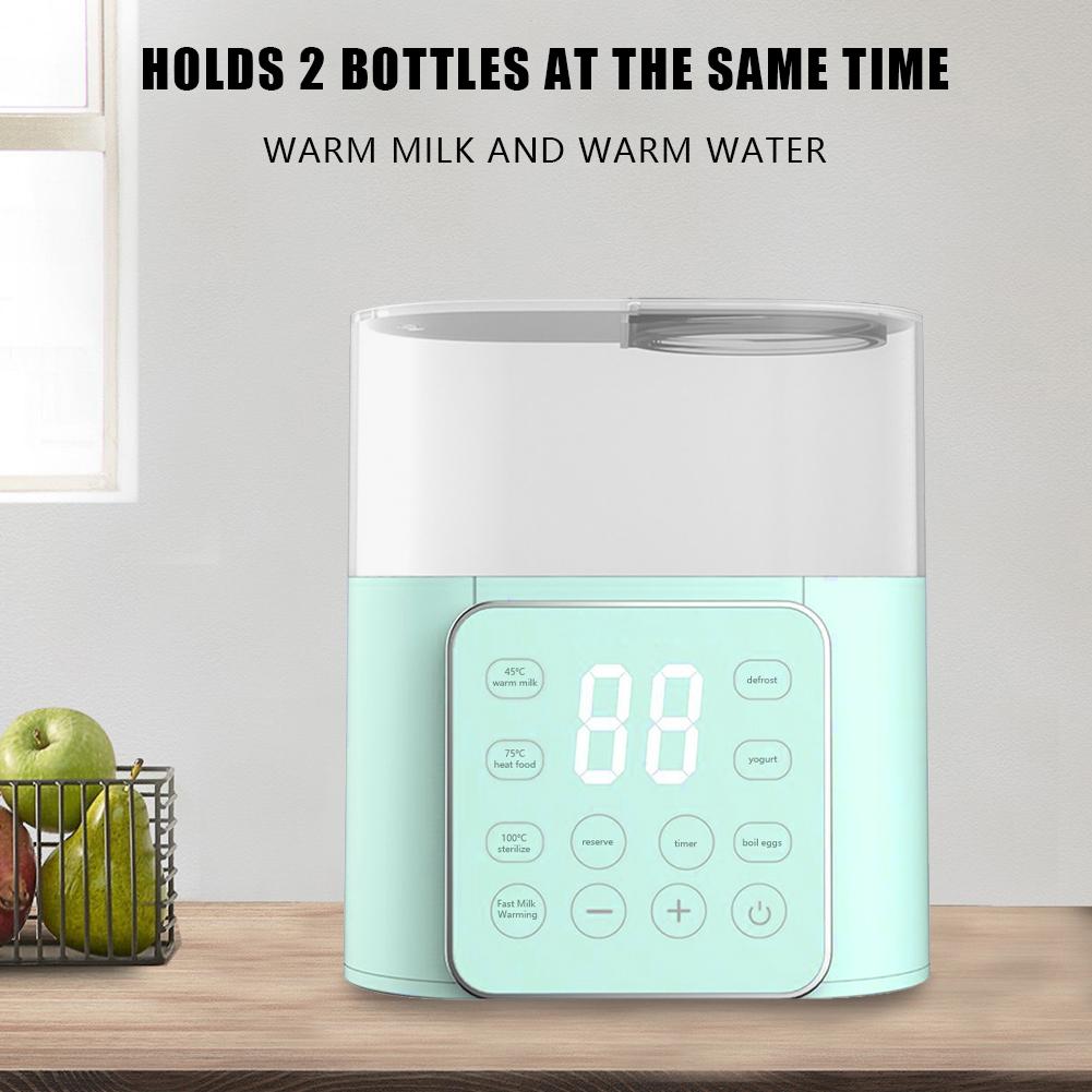 Портативный подогреватель бутылочек для кормления, многофункциональный, быстрый подогреватель детского питания, автоматическое отключение, постоянный подогрев грудного молока или молочной смеси в течение 12 часов