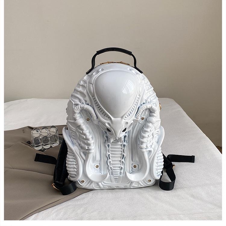 Акриловый рюкзак в панк-стиле 2025: Европейская мода, Большая вместимость, Уникальный дизайн для женщин
