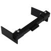VidaXL Snow Plow Adapter for Lawn Mower Black