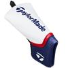 TaylorMade Austec Putter Cover Blade, White/Navy/Red, Men's, 2015 Spring/Summer