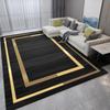 Simple Solid Color Carpet Living Room Decoration Carpets Hall Black Large Area Rugs Bedroom Bedside Soft Floor Mat Anti-slip