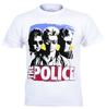 The Police T Shirt Official Greatest Hits Colour White  New