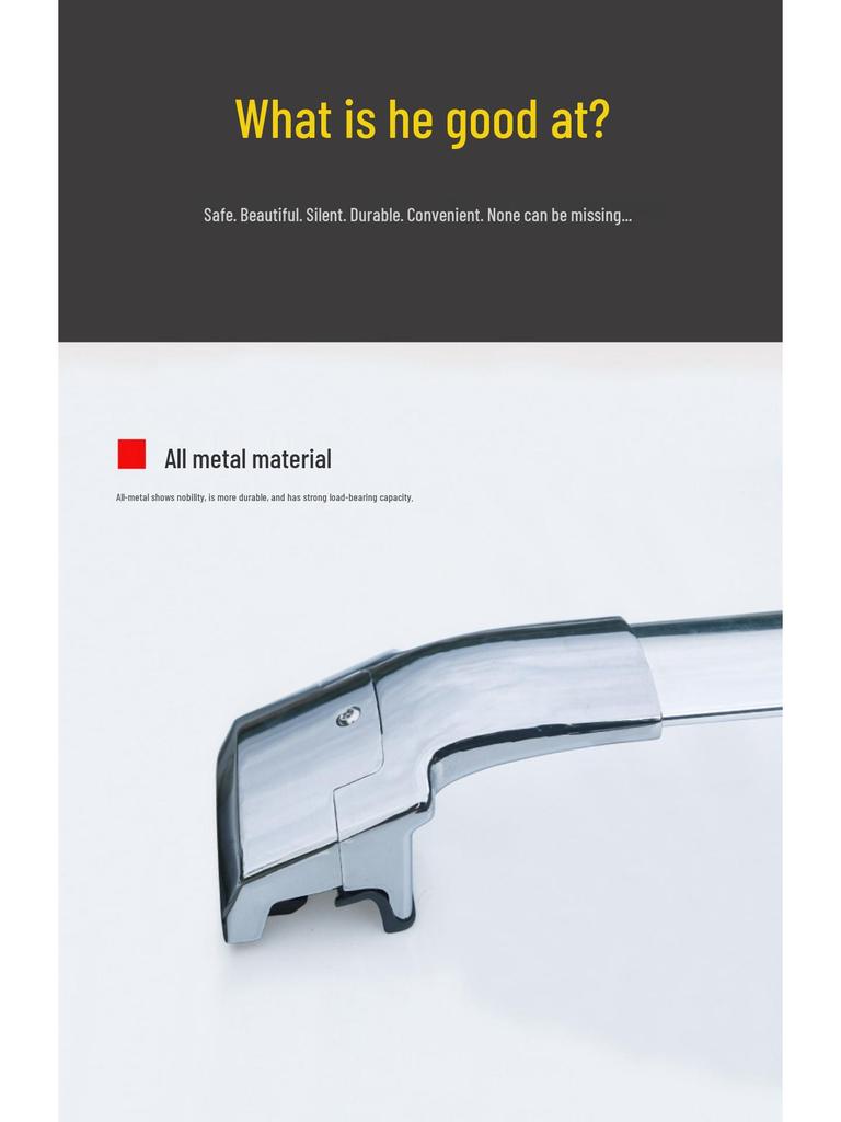 Thickened Aluminum Alloy Roof Crossbars for Changan Auchan X5