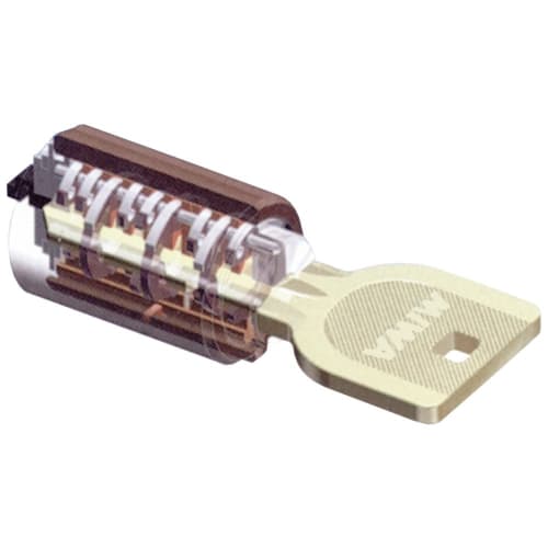 Miwa Lock U9 145HMD-1 Cylinder Lock for Aluminum Doors, 100mm Backset, 29-33mm Door Thickness, 145D1-EF2~