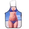 3D Funny Cooking Apron Sexy Man Woman Apron Waterproof Apron