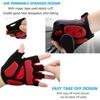 Cycling Gloves Breathable Bicycle Gloves, 5Mm Gel Pads Mountain Bike Gloves, Non-Slip Road Mtb Biking Gloves For Workout Sports