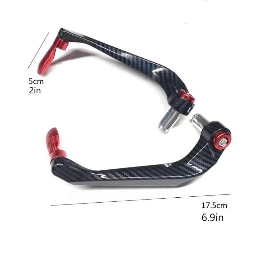 Motorcycle CNC Aluminum Handlebar Brake & Clutch Lever Handguard Shield and Protector Gear Modification Accessories