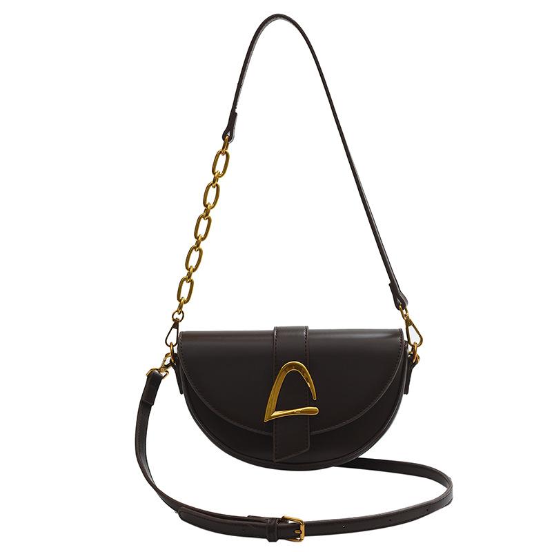This year's popular underarm bag women's autumn 2025 new high-end fashion shoulder bag niche saddle bag