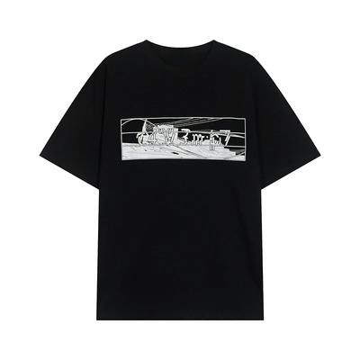 Тренд Новые футболки Cav Empt с принтом Повседневные Мужские Женские Летние Черные Хорошего Качества Универсальные C E Топы с коротким рукавом