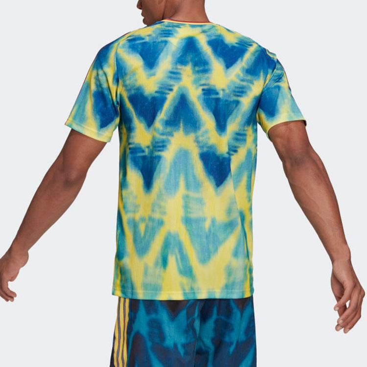 Adidas X Pharrell Arsenal 2021 Season Breathable Slim-Fit Football Jersey Men Tops Multicolor GJ9082