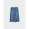 Uniqlo Японские джинсовые кюлоты