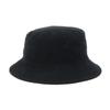 Панама ворсовая простая черная BUCKET01 PILE BASIC BLK [New Era] S/M
