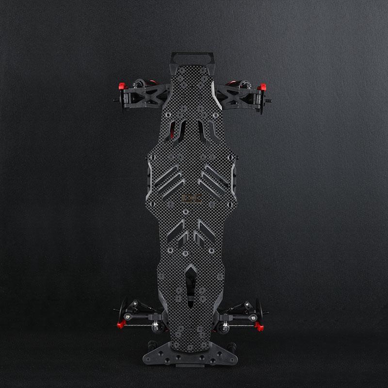 Комплект шасси из углеродного волокна для 1 шт.:10 Mst Rmx 2.0 RRX 2.0 RC Дрифт-кар