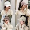Keep Warm Knitted Hat Windproof Bonnet Casual Winter Hat  Women Girls