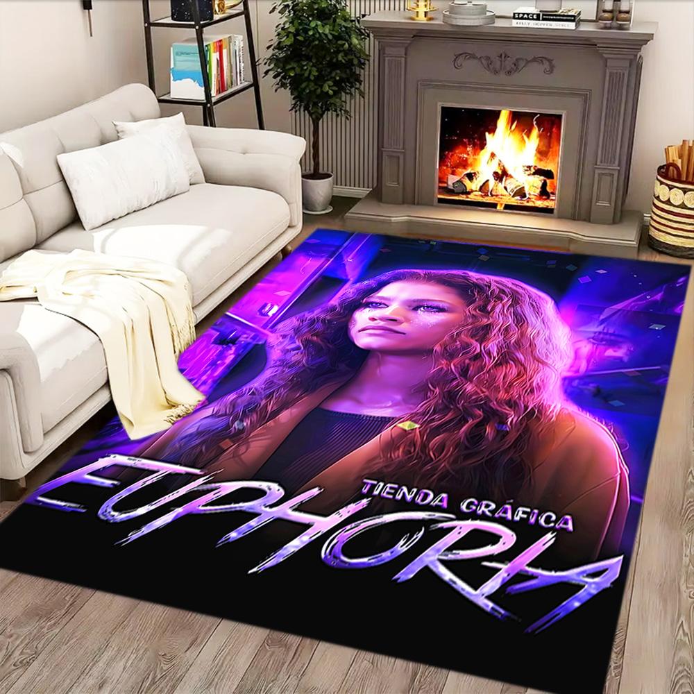 Euphoria Youth And Rebellion rug for living rooms, bedrooms, home décor, and as gifts.