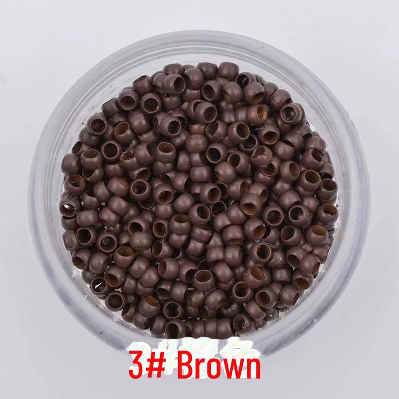 Микрокольца для наращивания волос из наномеди 2,5 мм - 1000 шт.